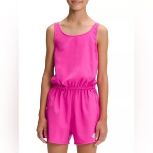 THE NORTH FACE GIRLS AMPHIBIOUS CLASS V ROMPER LINARIA PINK SIZE M